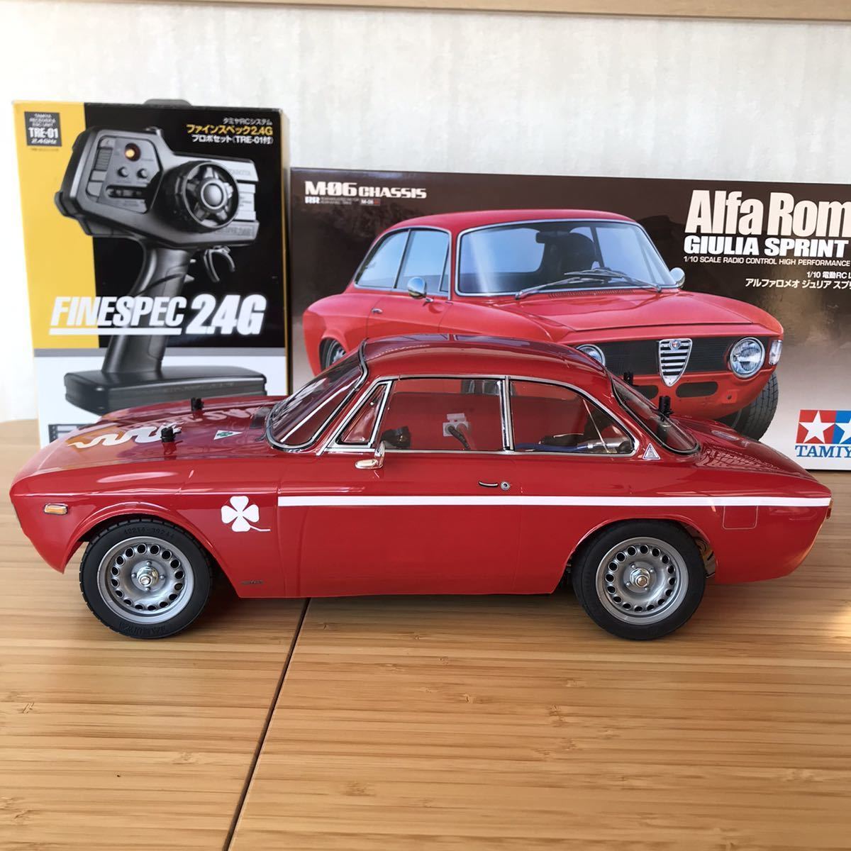 タミヤ 1/10 M-06 RR アルファロメオ ジュリアスプリントGTA タミヤ 1/10 M-06 RR アルファロメオ ジュリアスプリントGTA