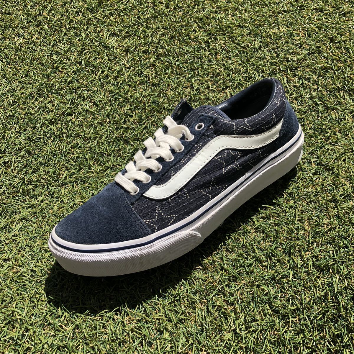 流行に VANS 美品24.5 JAPAN F395 オールドスクール ヴァンズ SKOOL