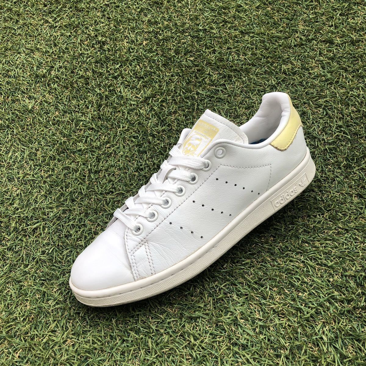 信頼】 STANSMITH adidas 美品24.5 アディダス H45 スタンスミス 24.5