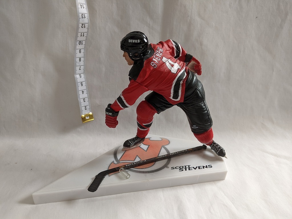 NHL ホッケーフィギュア New Jersey Devils（ニュージャージー・デビルズ） Scott Stevens 4_画像1