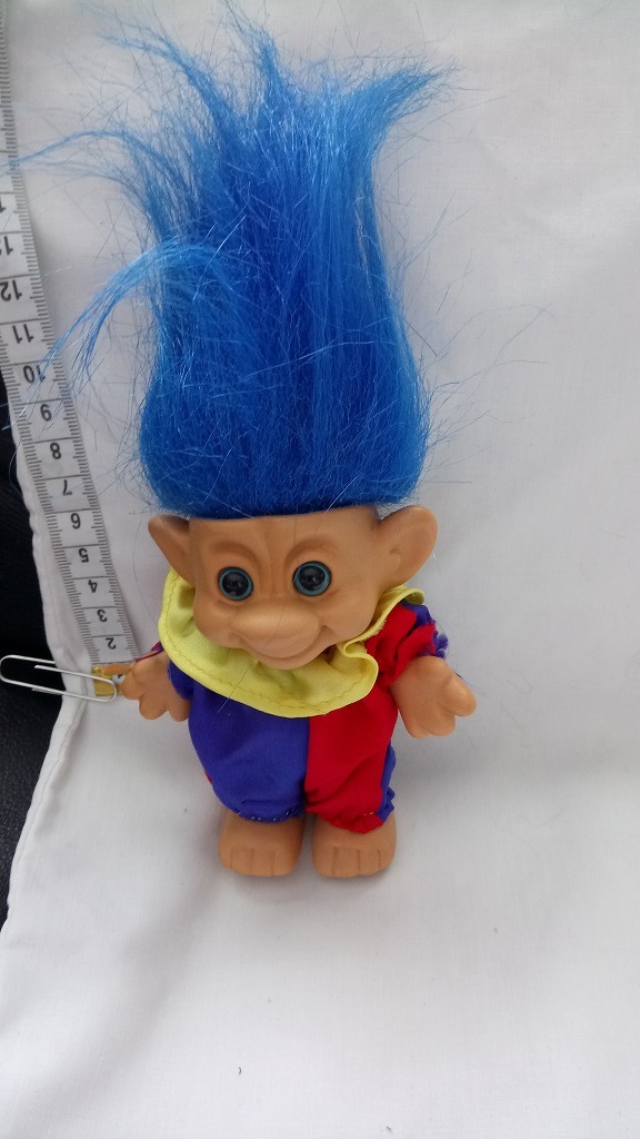 ヤフオク Troll トロール 人形 キャラクタードール 青