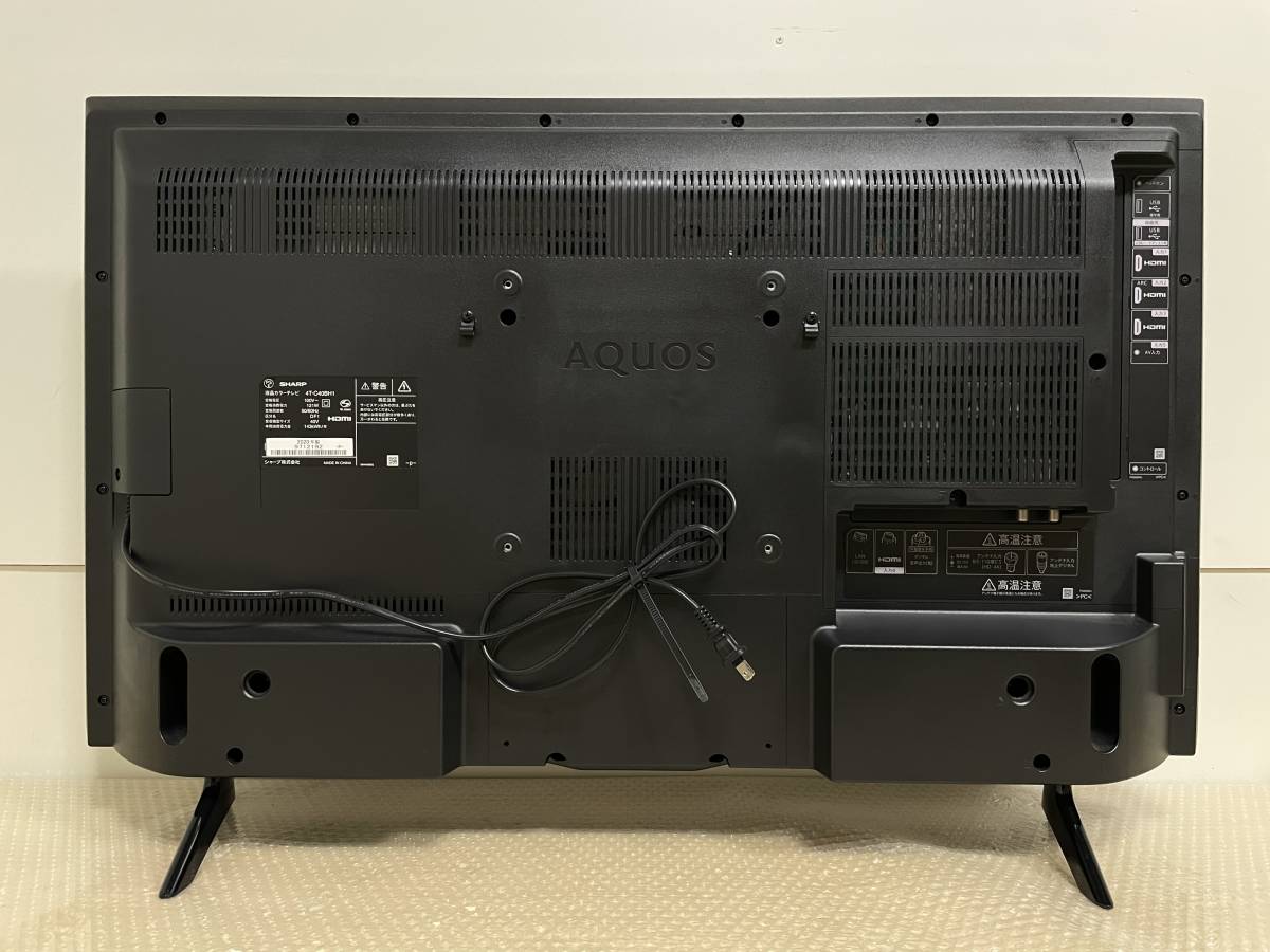 SHARP/シャープ/AQUOS/4T-C40BH1/4Kチューナー内蔵/液晶テレビ/40型