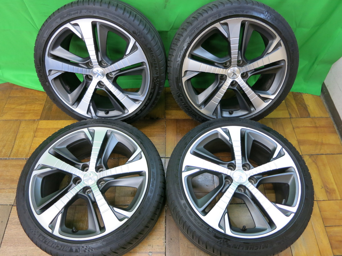 Yahoo!オークション - 4本価格!18年☆プジョー 308 純正 225/40R1...