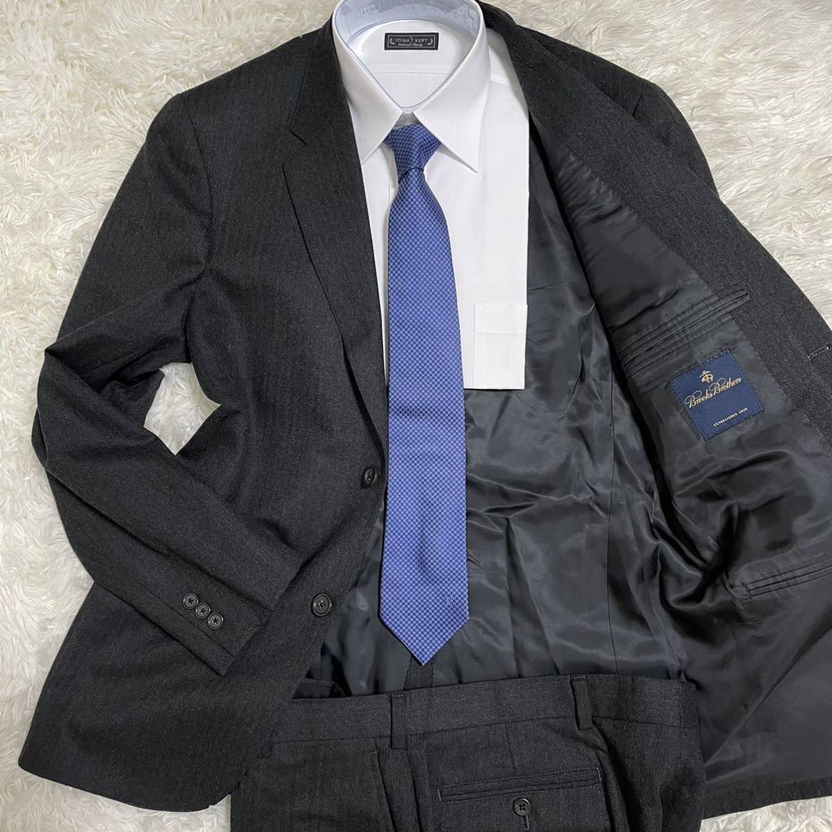 大特価 美品 大人の品格 Brooks Brothers ブルックスブラザーズ スーツ セットアップ ヘリンボーン ウール100 大特価 美品 大人の品格 Brooks Brothers ブルックスブラザーズ スーツ セットアップ ヘリンボーン ウール100