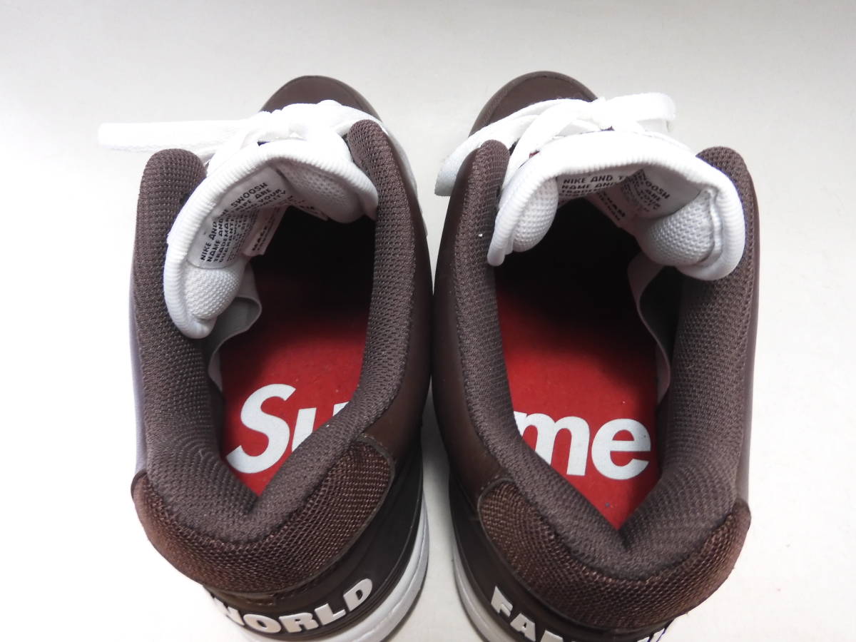 28cm SUPREME NIKE SB AIR FORCE 2 LOW シュプリーム ナイキ スケートボーディング エアフォース2ロウ_画像7