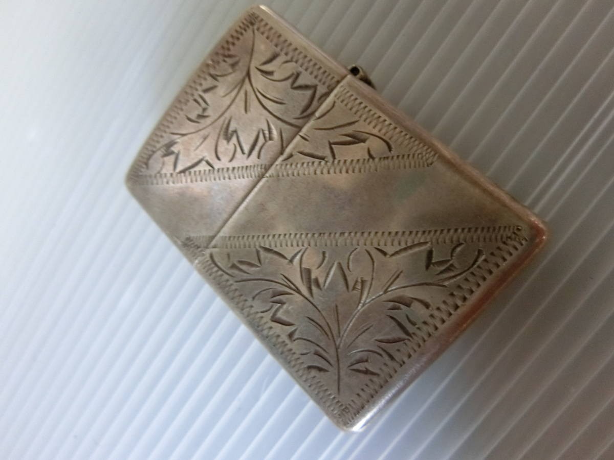 ZIPPO Sterling Silver スターリングシルバー 2002　 唐草_画像2