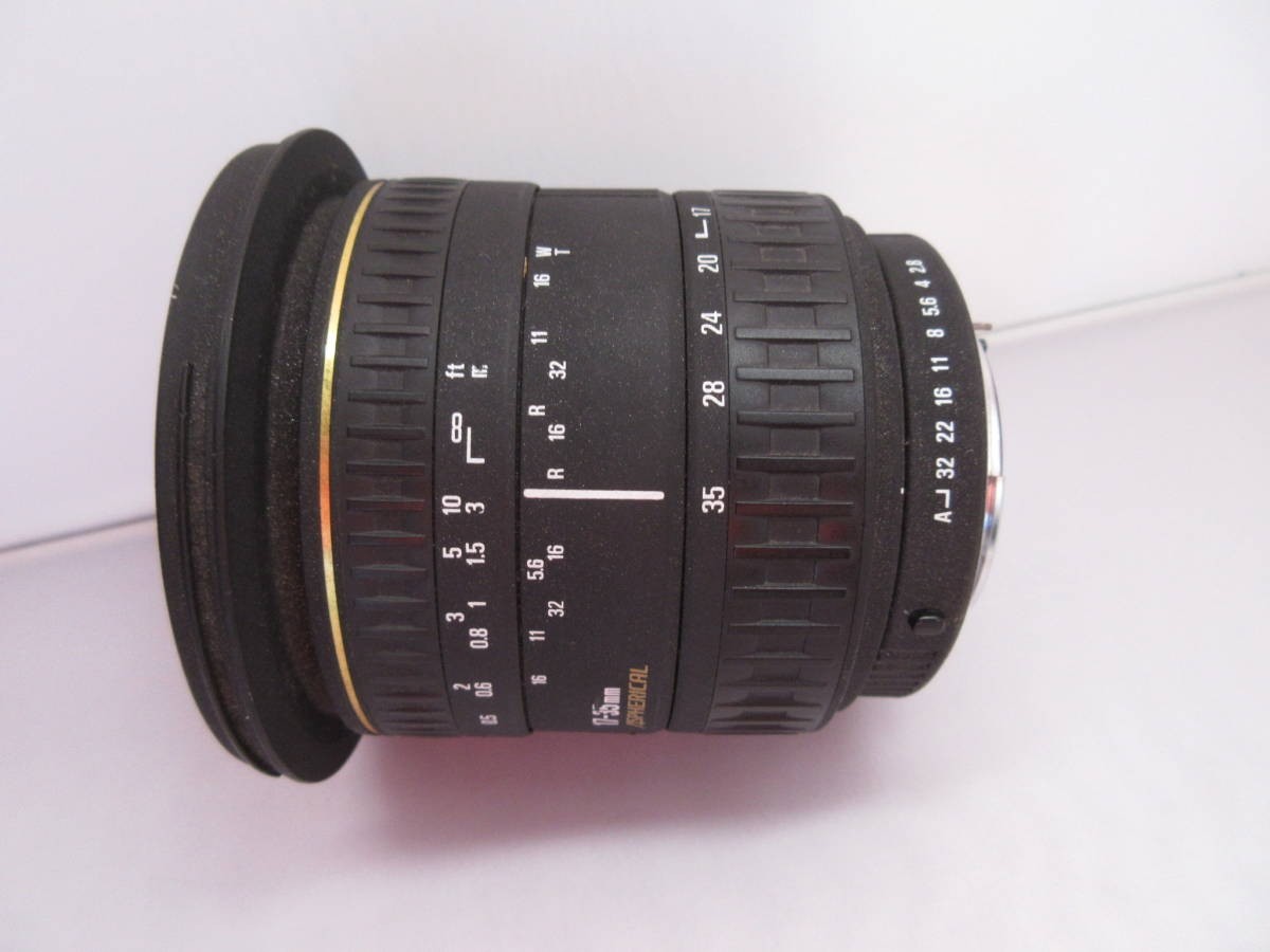 シグマ SIGMA17-35mm F2.8-4 EX 送料無料　管1_画像3