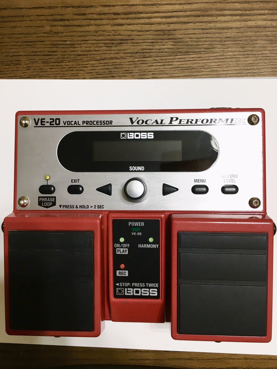 BOSS VE-20 VOCAL PROCESSOR ボーカルエフェクター www