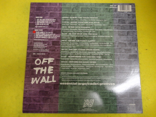 VA - Off The Wall Essential Argo / Cadet Grooves オリジナル原盤 LP 