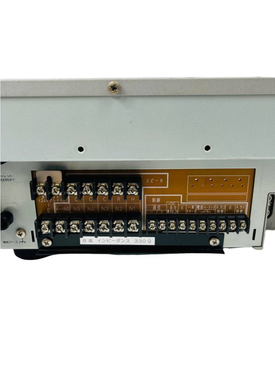 □即決/送料無料□ TOA 卓上型アンプ 屋内用PAアンプ 30W 5局 TA-2030