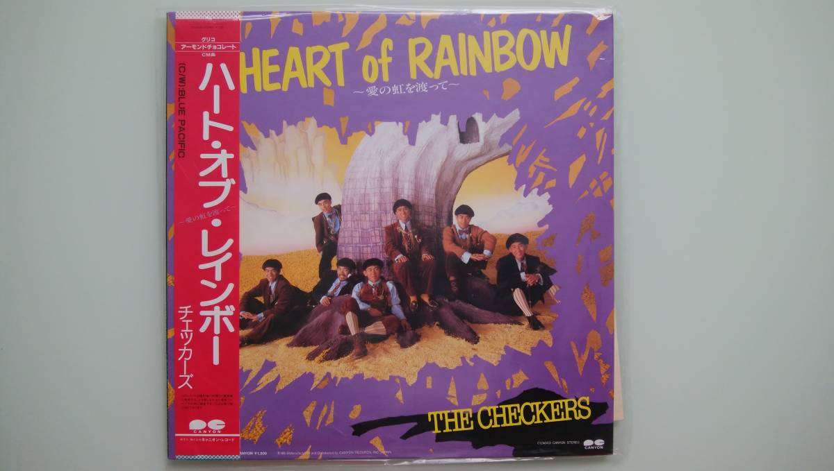  The Checkers [Blue Pacific][HEART of RAINBOW] record 