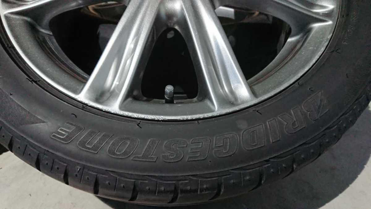 トヨタ 130系 ヴィッツ RS 純正16インチホイール 4本 溝ありBSタイヤ