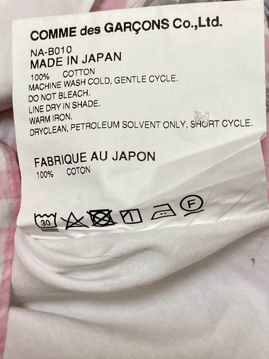 コムデギャルソン ガール COMMEdesGARCONS GIRLレディース ギンガム