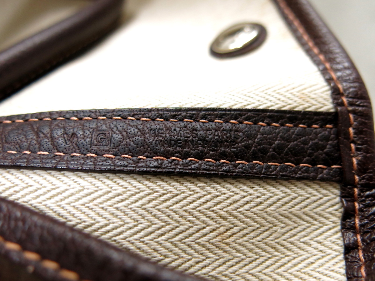 ○HERMES エルメス○ガーデンパーティ PM○アマゾニア○天然ゴム ○HERMES エルメス○ガーデンパーティ PM○アマゾニア○天然ゴム