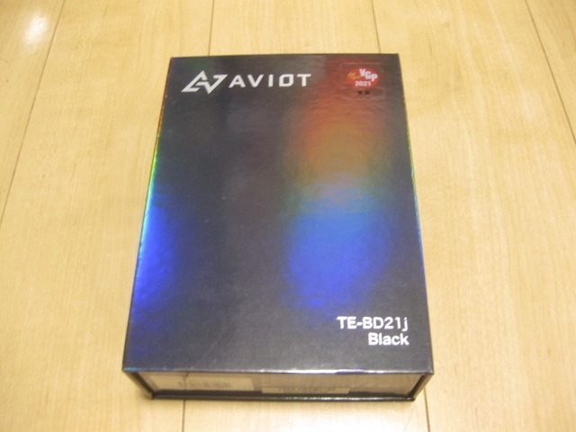 【新品同様】　AVIOT TE-BD21j（ブラック）ワイヤレス イヤホン Bluetooth 対応