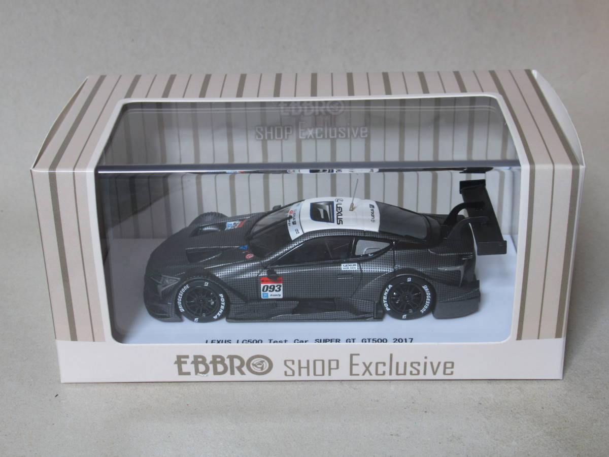 43 レクサス LC500 #093 GT500 2017 テストカー スーパーGT 自動車