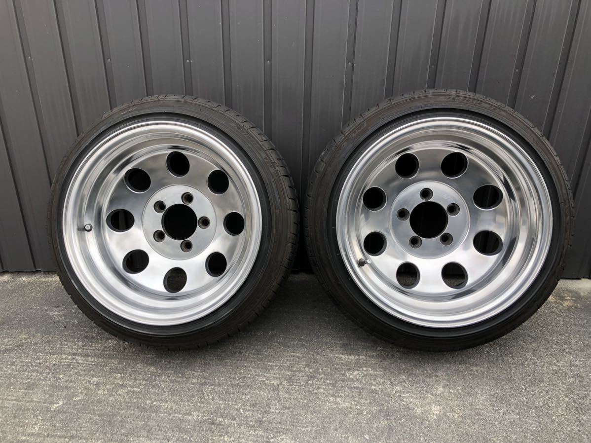ゼロ トレーラー ホイール 2本セット! 15インチ ミッキートンプソン