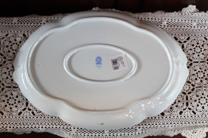 【ヘレンド フルーツエスキース】41cm トレー オーバルプレート 大皿の画像4
