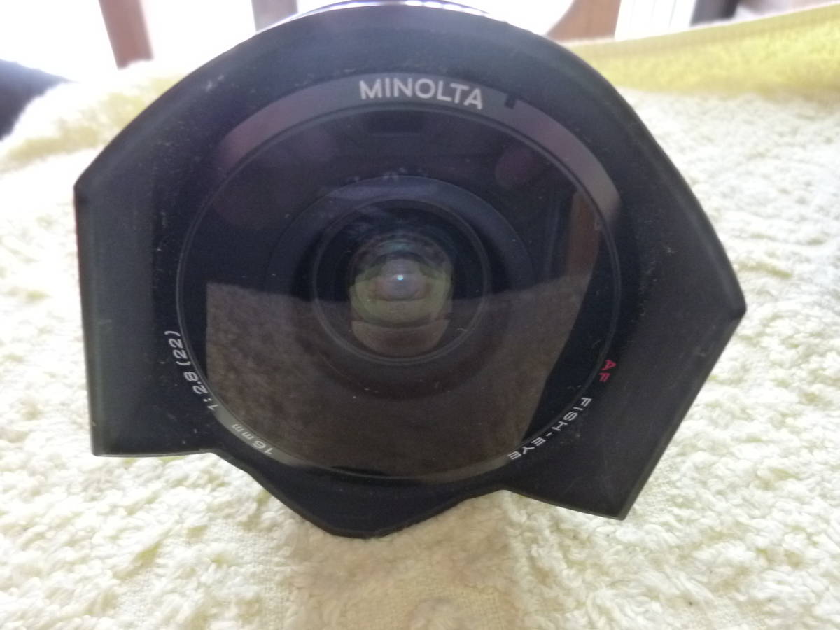 MINOLTA ミノルタ AF FISH-EYE 16㎜ F2.8 魚眼レンズ www.gastech.com.tr