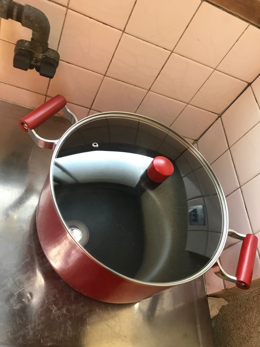 IH対応両手鍋　大きめ　料理　飲食店　調理器具　ガス火　クッキング　美味しい　水