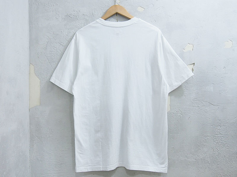 日本販売 美品 21SS Supreme Signatue Label S/S Top Tシャツ Tee シグネーチャー ラベル サイン シュプリーム 白 ホワイト 新作 M