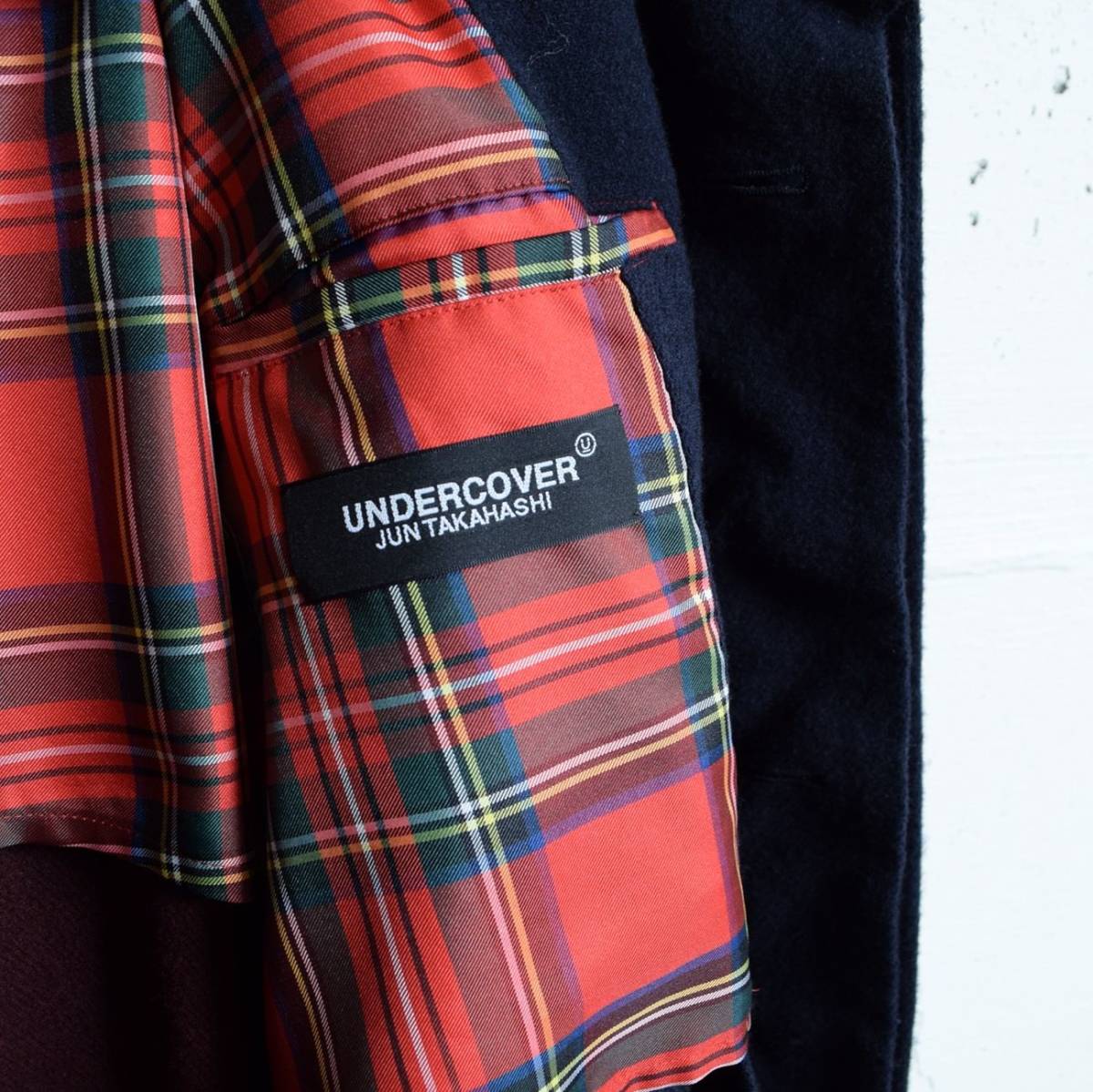 20AW◇定価12万 UNDERCOVER アンダーカバー 縮絨ウール オーバーサイズ