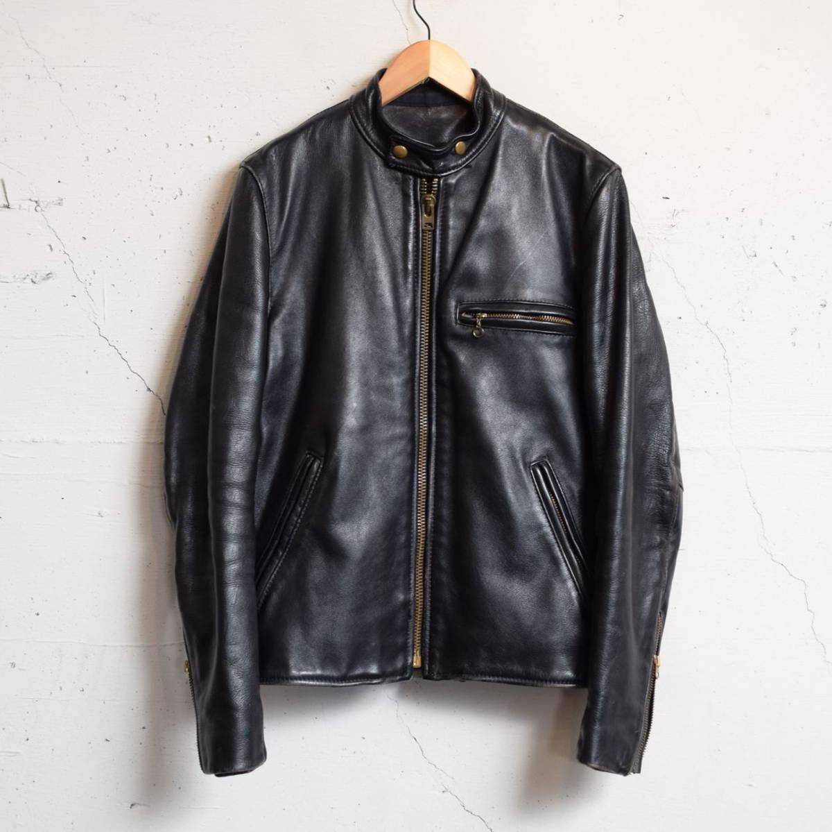 ヤフオク! - 90s VANSON バンソン MODEL B シングルライダー...