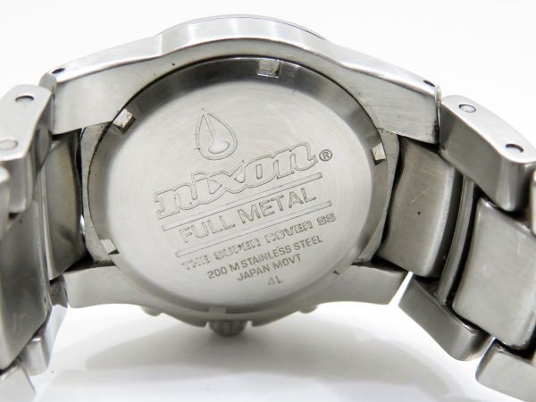 95 NIXON FULL METAL SUPER ROVER SS 4L ニクソン フルメタル 95 NIXON FULL METAL SUPER ROVER SS 4L ニクソン フルメタル