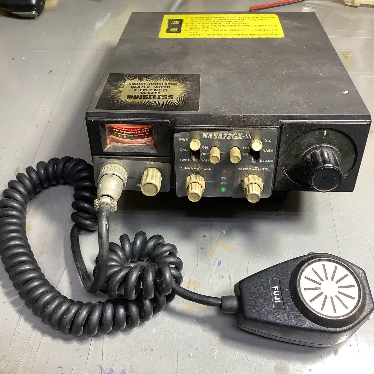 NASA72GXⅡほか ジャンク品 NASA72GXII CB無線機 ジャンク品