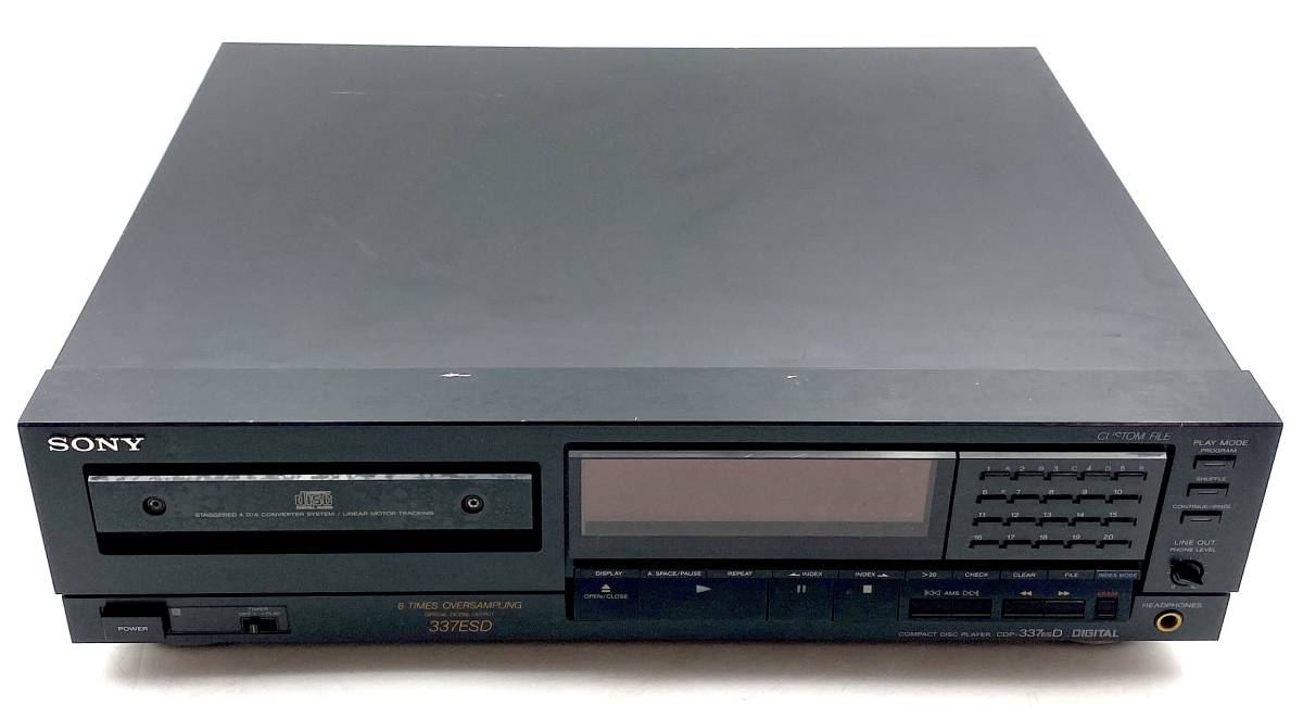 純正リモコン付属☆動作美品】 SONY ソニー CDP-337ESD CD Compact