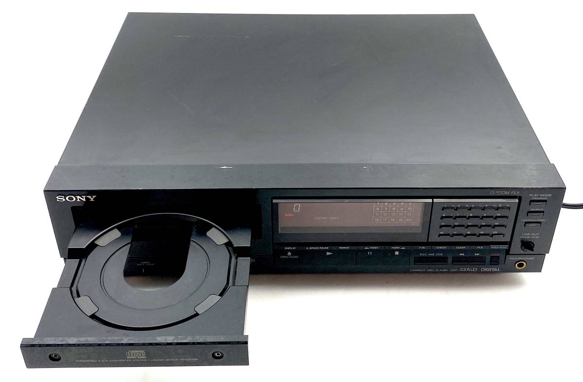 純正リモコン付属☆動作美品】 SONY ソニー CDP-337ESD CD Compact