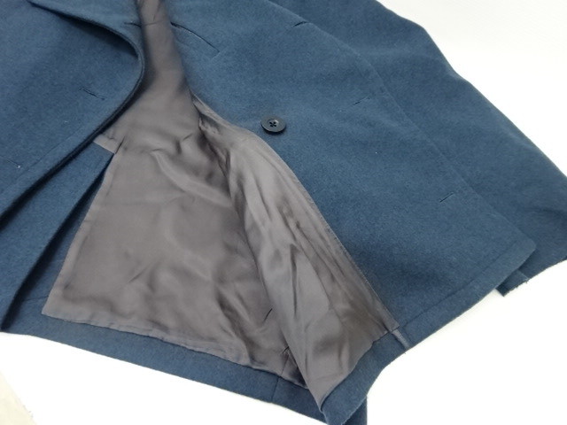 kk2◇ 〈kolor カラー〉メンズ Pコート ジャケット 19AW ウール