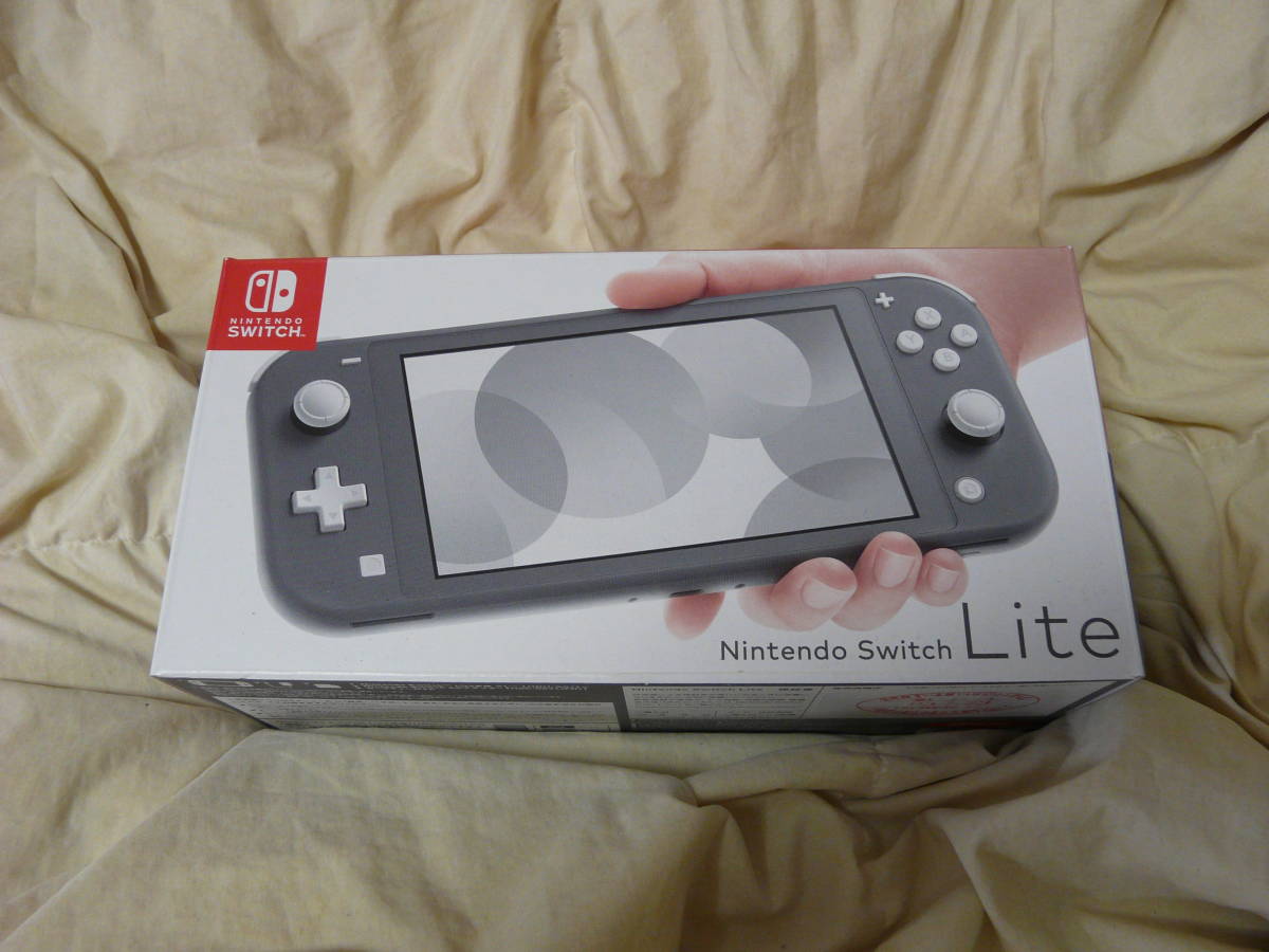 1円～ Nintendo Switch Lite ニンテンドースイッチライト 本体 グレー