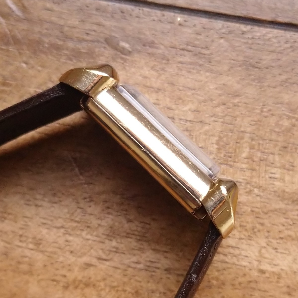 美品◎動作良好 ブローバ 10金張 手巻腕時計 アンティーク ヴィンテージ スモセコ ゴールド メンズ レディース アールデコ