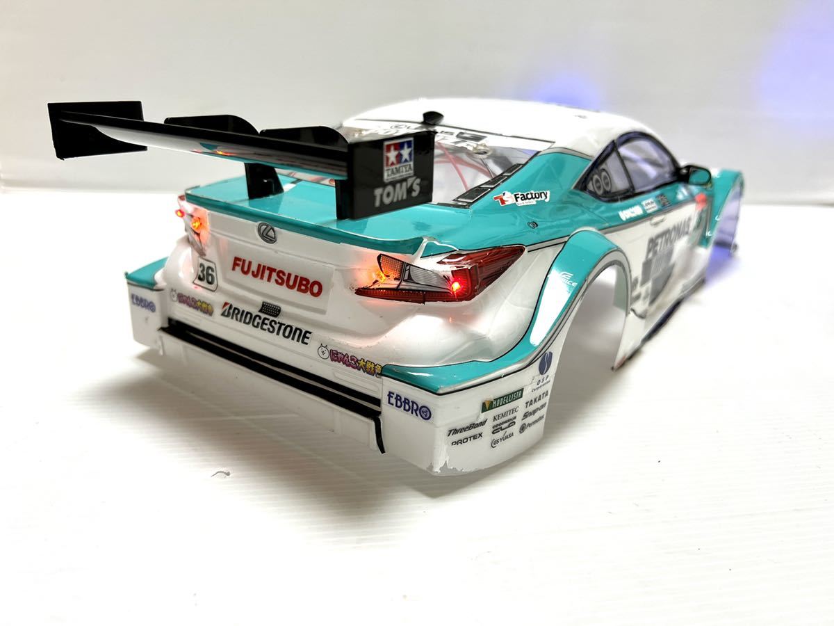 Yahoo!オークション - タミヤ TT-02 PETRONAS TOM'S RC F ボディ Yahoo!オークション - タミヤ TT-02 PETRONAS TOM'S RC F ボディ