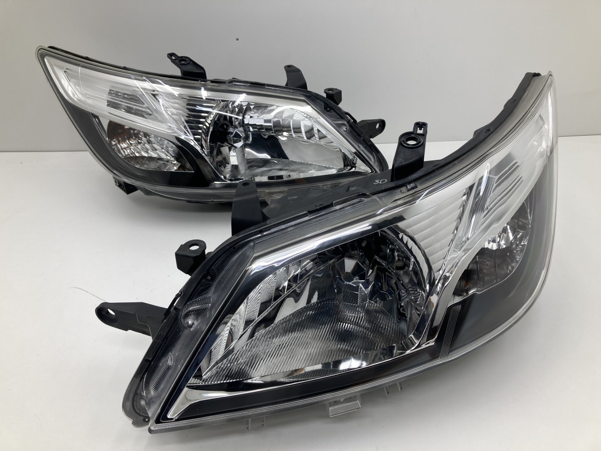美品 点灯OK 割れ無 YA5 後期 エクシーガ 純正 HID ヘッドライト 左右
