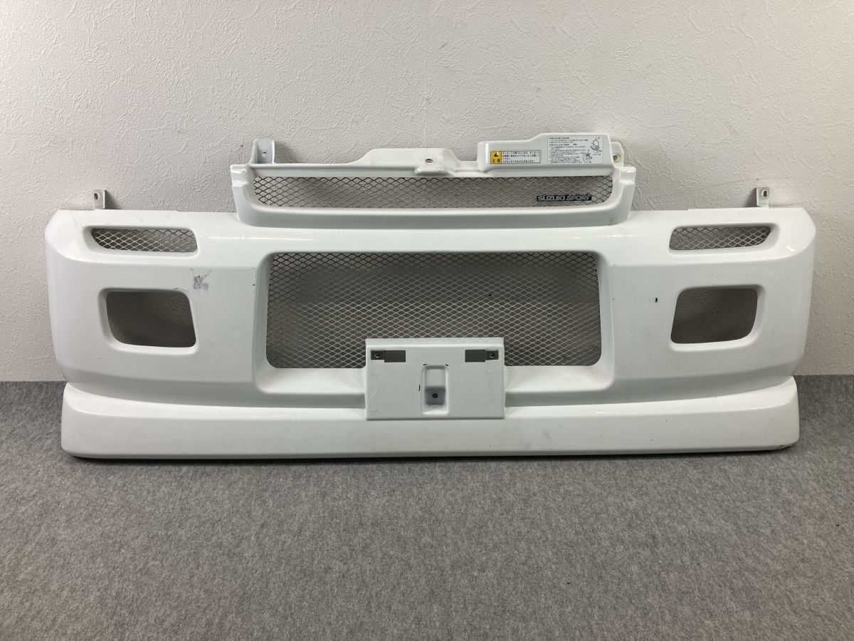 DA52W DA62W エブリイ SUZUKI SPORT スズキスポーツ フロントバンパー エアロバンパー 白 ホワイト (YB4089)