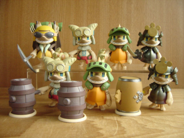 輝く高品質な ΩFsg02AMMSNSTERHUNTER×TOMAアイルーコレクション2全7種
