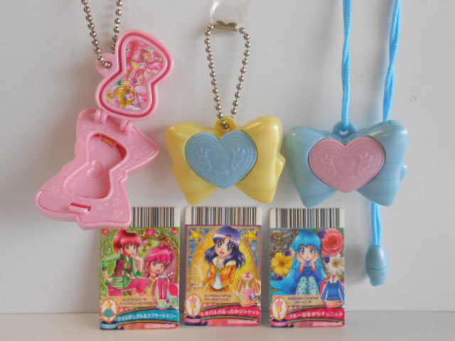 ♯Kij12Nzプリキュアロケットペンダント全6種オールスターズ連動♂BANDAIバンダイ♀200円〓017200_c_画像2