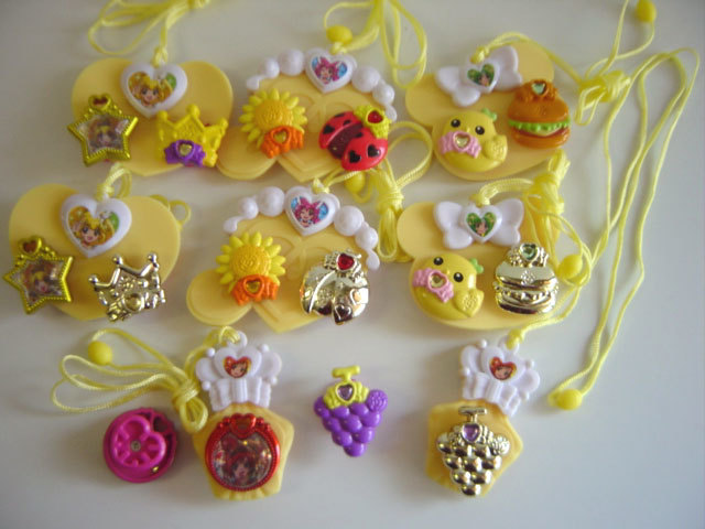 #Idj17LZ Precure kyua deco ru arrange charm set 2 all 16 kind *BANDAI Bandai *300 jpy =011864_c