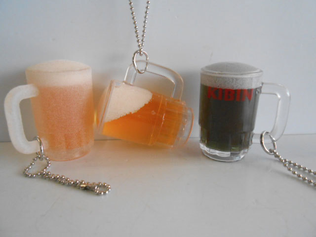 #Kui11DO raw equipped. charcoal acid miniature key chain all 5 kind raw beer * system service *200 jpy =016782_c