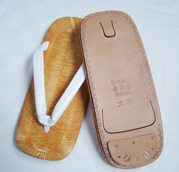  men's sandals setta new goods unused goods . equipment for leather bottom sandals setta М size 25cm 9334