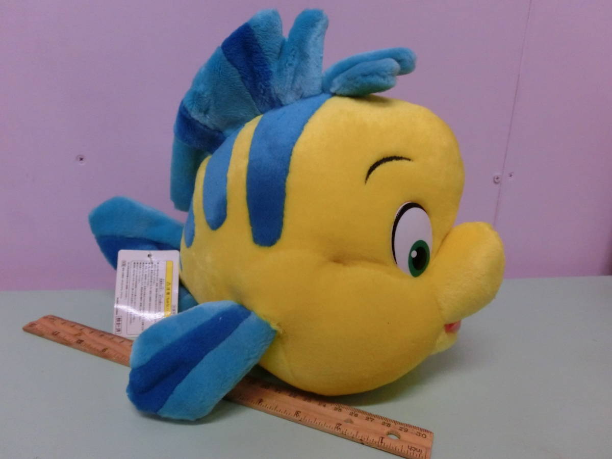 ディズニーシー リトルマーメイド◆TDS フランダー ぬいぐるみ人形 BIG32㎝◆Disney SEA The Little Mermaid stuffed animal Plush TDR TDS_画像1