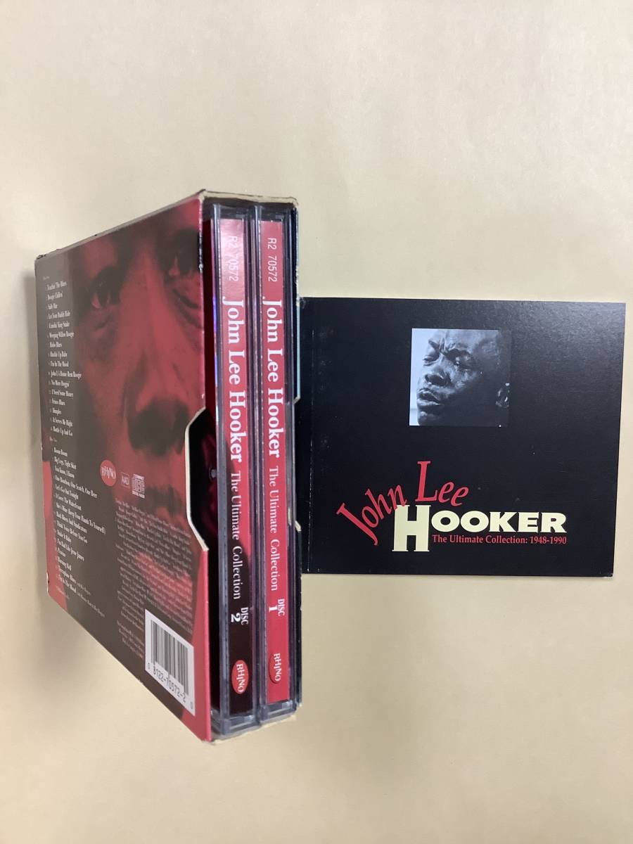 送料無料 JOHN LEE HOOKER「THE ULTIMATE COLLECTION 1948-1990」ベスト2CD 全31曲 輸入盤