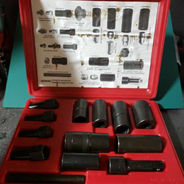 人気 LSR1000Aマスターロックナット取り外し用ソケットセット ienomat