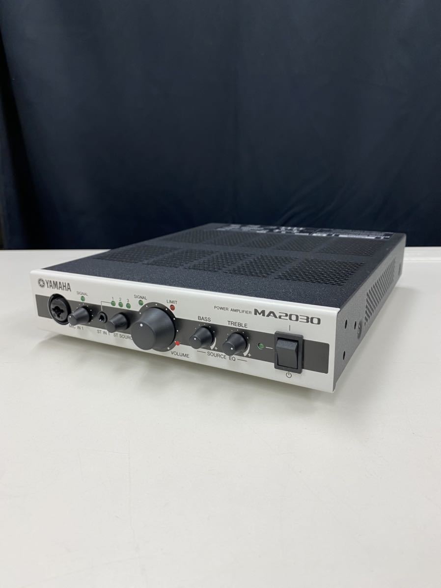 ⑩ YAMAHA ヤマハ MA2030 POWER AMPLIFIER パワーアンプ 動作確認済み