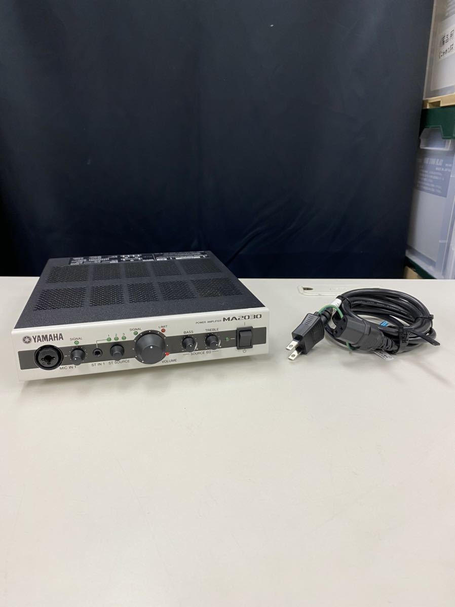 ⑩ YAMAHA ヤマハ MA2030 POWER AMPLIFIER パワーアンプ 動作確認済み