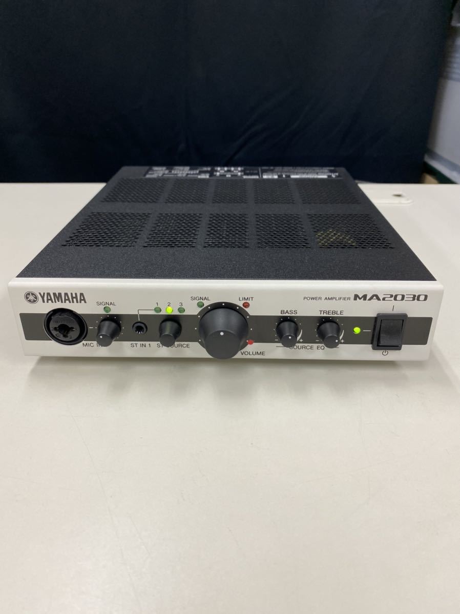 ⑩ YAMAHA ヤマハ MA2030 POWER AMPLIFIER パワーアンプ 動作確認済み
