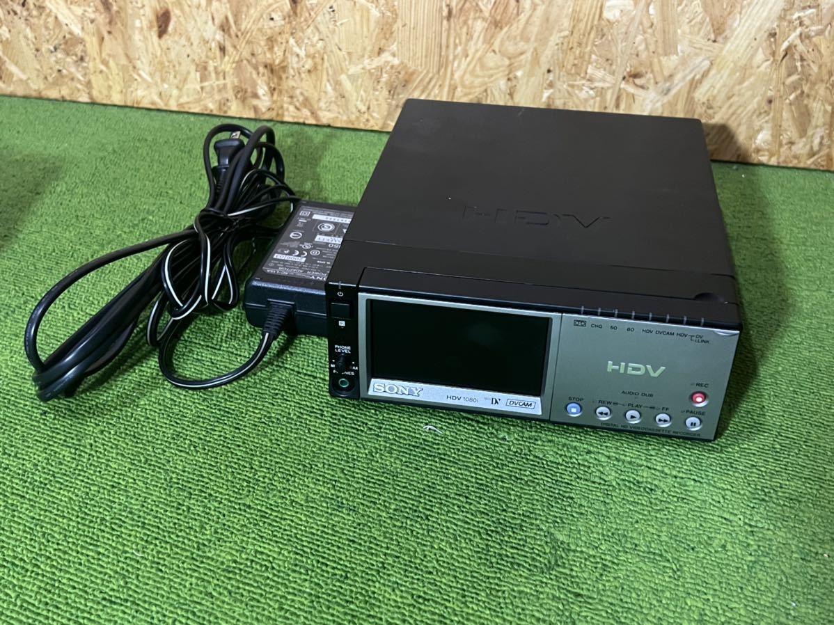 ☆ SONY HVR-M10J 希少 業務用HDVレコーダー プロモデル HDVビデオ