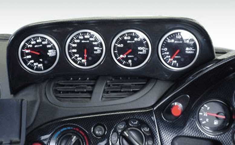 倉庫整理 RX-7 FD3S R-magic製 4連 60φ メーターフード カバー 倉庫整理 RX-7 FD3S R-magic製 4連 60φ メーターフード カバー